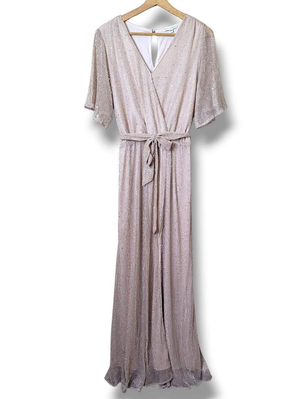 Baltic Born Grace Sparkle Gown In Champagne - Picture 2 of 13